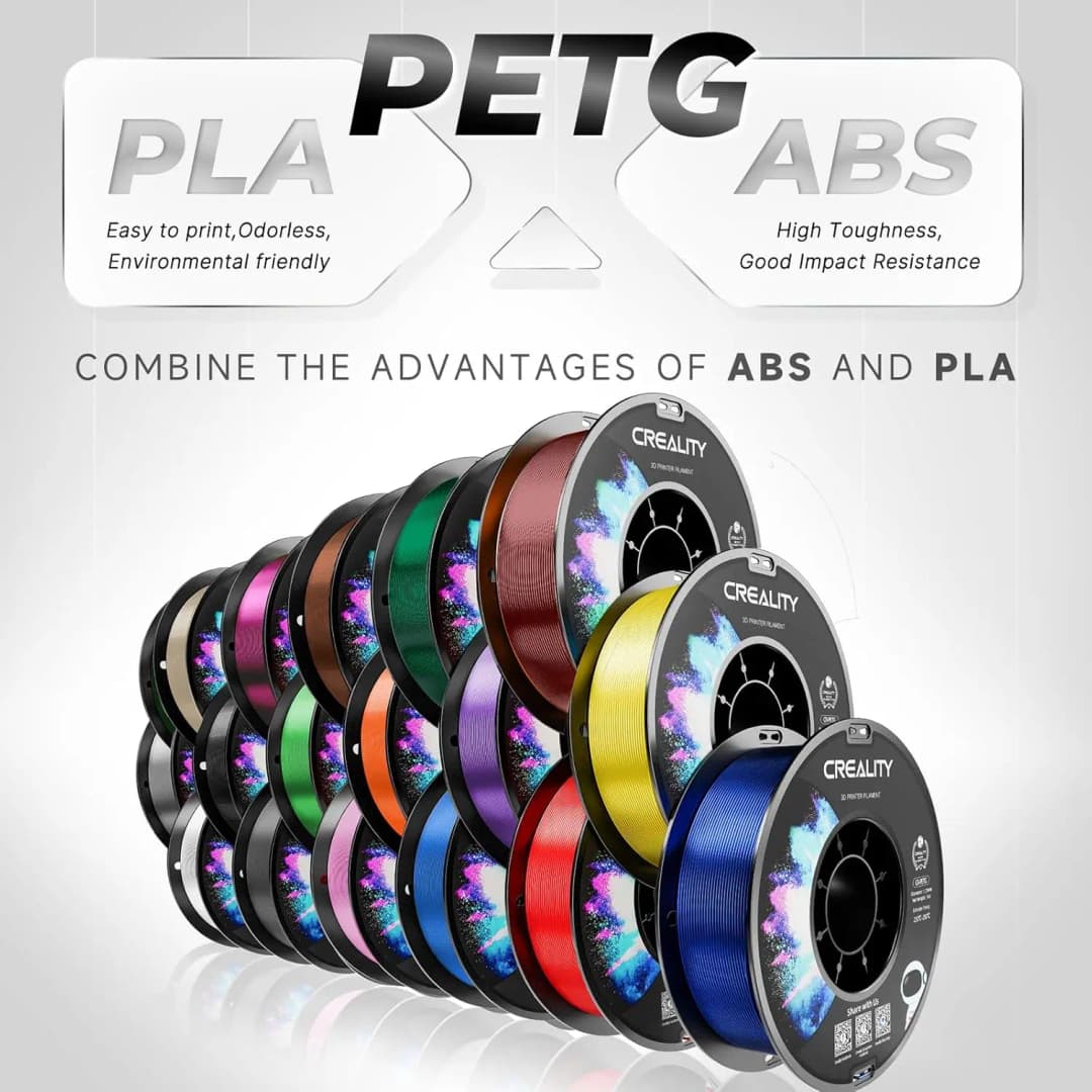 Creality PETG 1.75mm 1kg 3D Printer Filament - Low Warping, High Strength, 1kg Spool for Ender 3, CR-10 K2 Plus Combo  K1 MAX - 2