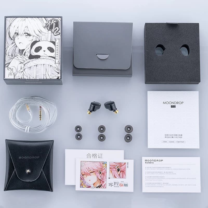 MOONDROP CHU II High Performance Dynamic Driver IEMs Earphones Interchangeable Cable in-Ear Hifi Headphone - 5