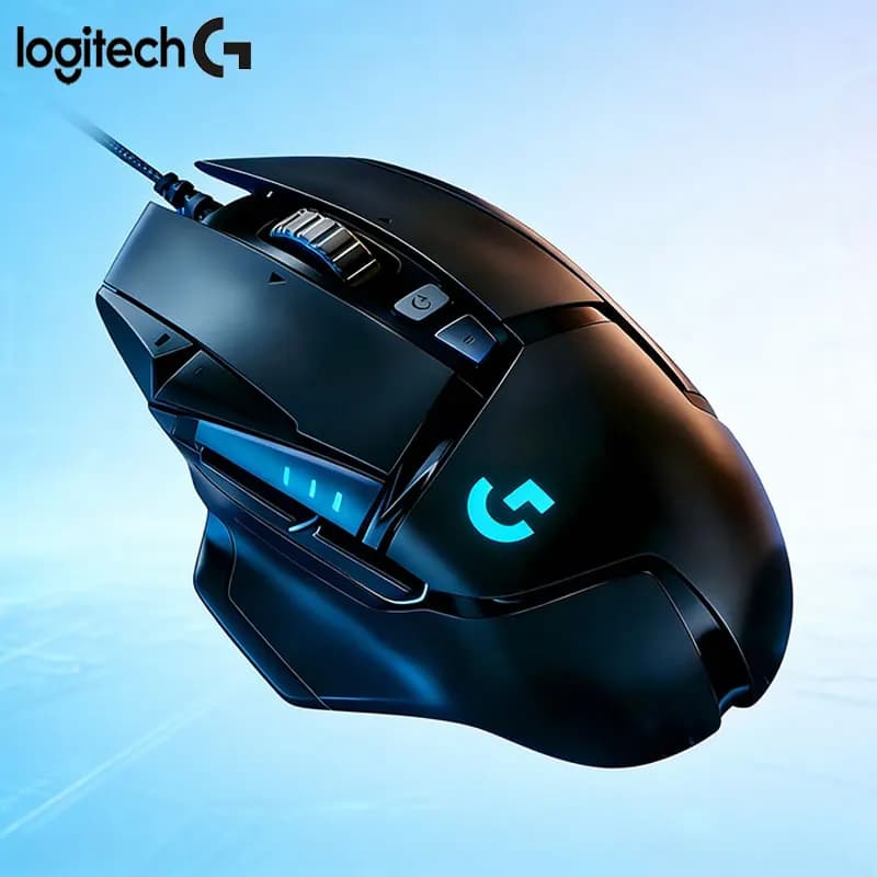 مبيعات أصلية لوجيتك G502 HERO ماوس الألعاب السلكي، قابل للبرمجة، ماوس لوجيتك G402/G102 السلكي