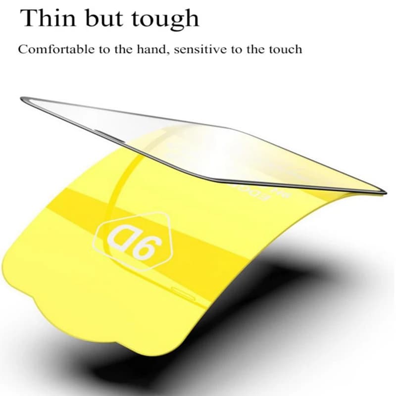 1-4 قطع زجاج حماية 9D لهاتف آيفون 16 و15 و11 و12 و13 و14 برو ماكس و15 بلس واقي شاشة لهاتف آيفون XR وX وXS ماكس زجاج مقوى - 5