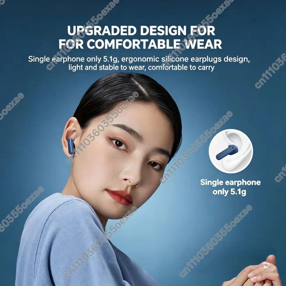 سماعات JBL T230NC اللاسلكية الحقيقية مع إلغاء الضوضاء والصوت الجهير النقي ومقاومة العرق IPX4 وشحن سريع - 6