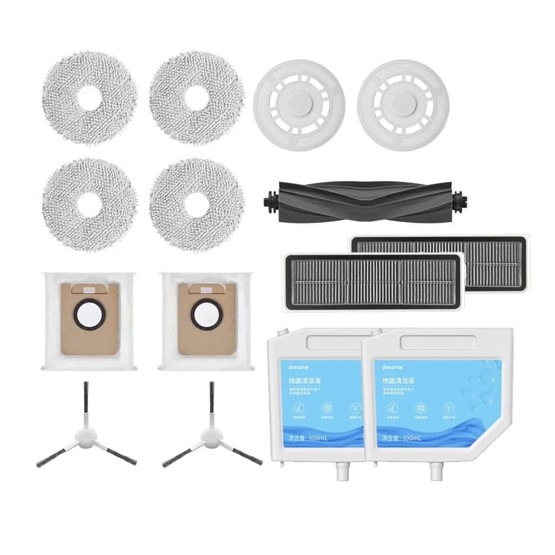Dreame Bot L10s Pro/ L10s Ultra Robot Vacuum Cleaner Spare Parts, Rubber / Side Brush Cover Filter Mop Rag Dust Bag Optional - 3