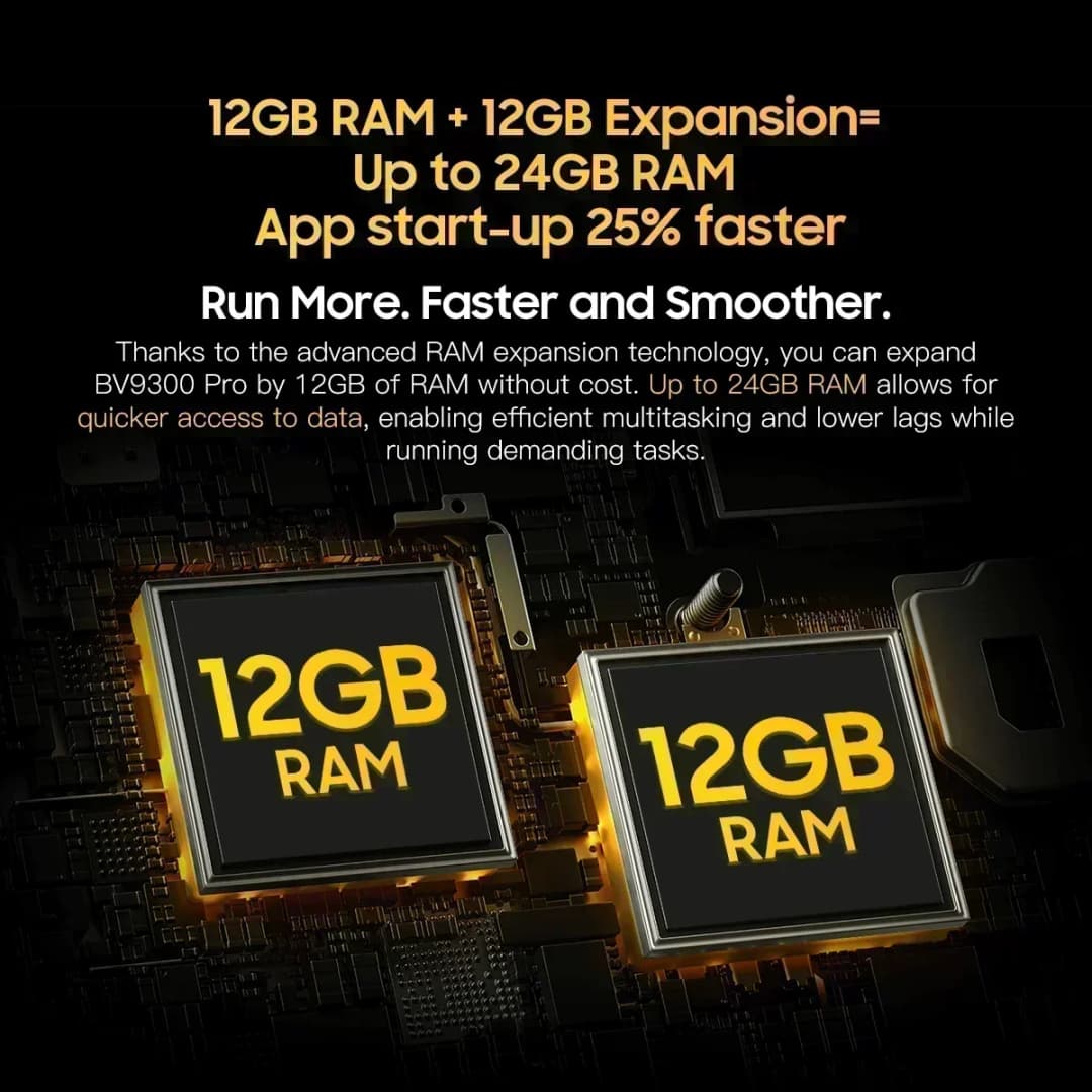 هاتف بلاكفيو بي في 9300 برو المتين بمعالج هيليو جي 99 وشاشة 6.7 بوصة بمعدل تحديث 120 هرتز وذاكرة 8/12 جيجابايت و256 جيجابايت مع شاشة مزدوجة وبطارية 15080 مللي أمبير وكاميرا 64 ميجابكسل - 5