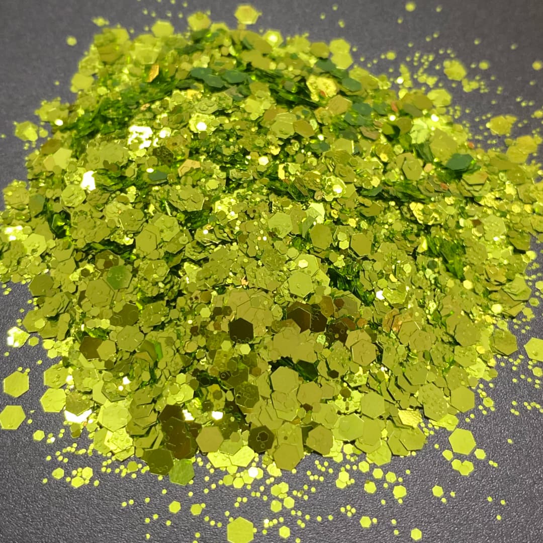 10 جرام/الحقيبة لامع مسمار الفن بريق الترتر البوليستر لامع مزيج مكتنزة بريق للأظافر الحرف الراتنج - 6