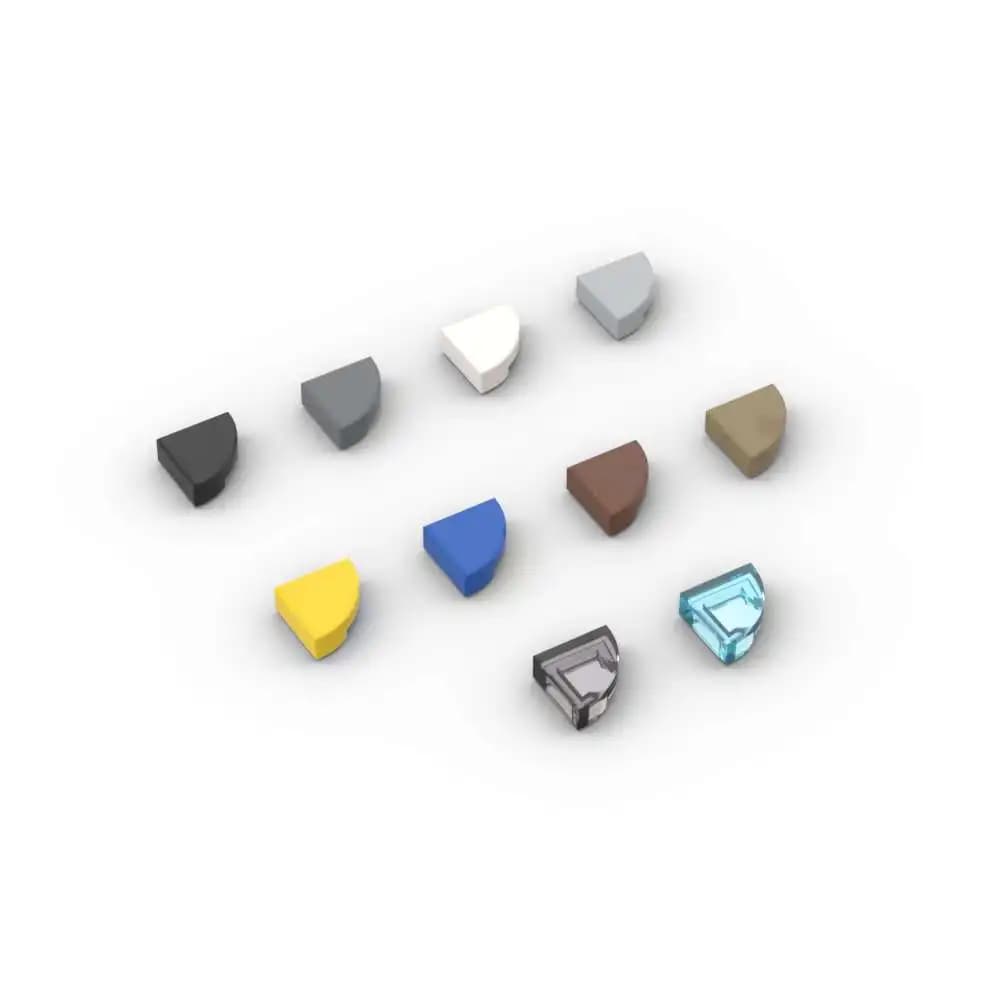 MOC 10 قطع 25269 إطار مستدير 1x1 مكعبات بناء 29775 لوح ربع طوب ألعاب تعليمية جسيمات هدية عيد ميلاد الأطفال