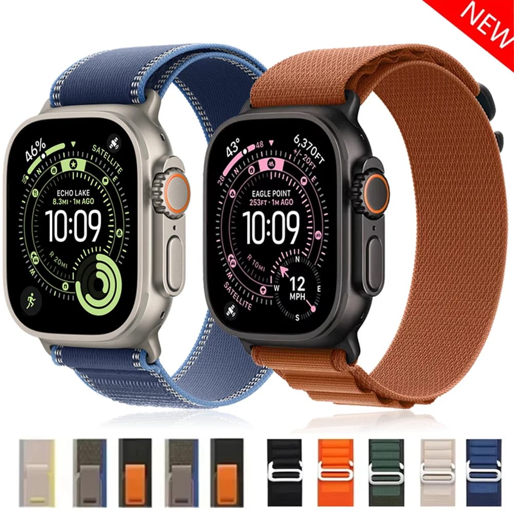 Trail Alpine loop strap for Apple Watch bands ultra3 2 49mm 44mm 45mm 46mm 42mm 41mm 40mm correa iWatch series 11 10 9 8 7 6 SE3 - 2
