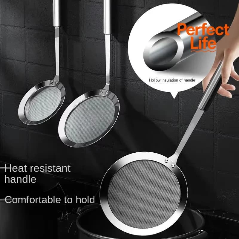 مرشح شبكة ناعمة من الفولاذ المقاوم للصدأ، مصفاة متعددة الوظائف للعصير والقهوة والشاي والخضروات، إكسسوارات المطبخ - 3