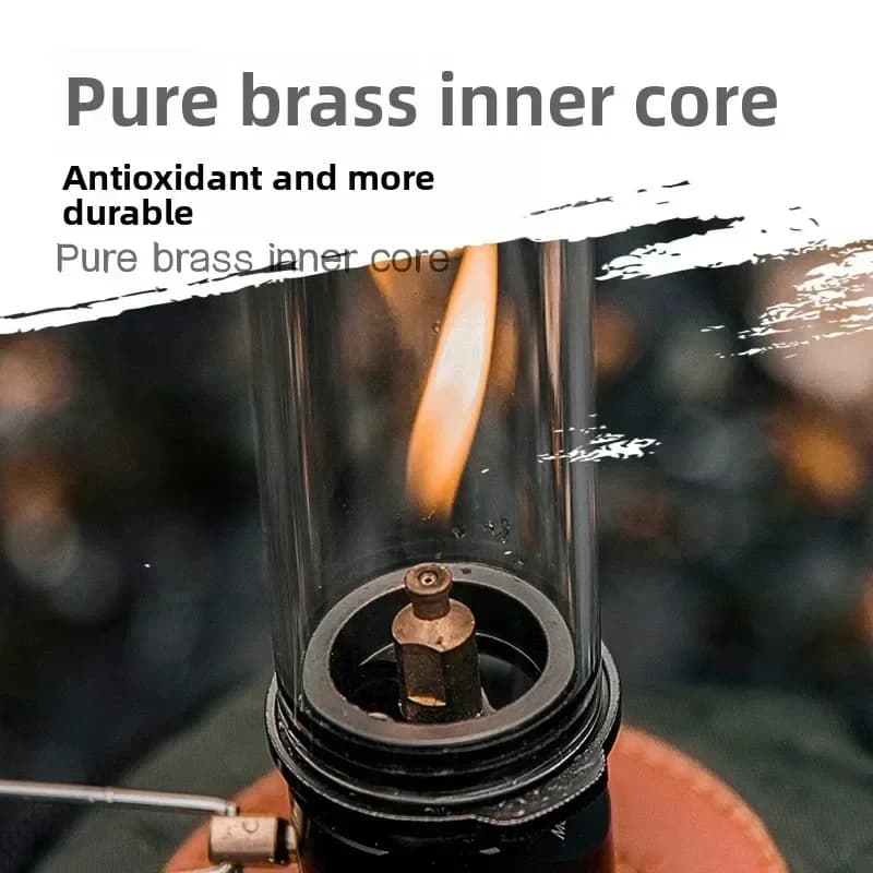 Mountainhiker Windproof Gas Candle Lamp Dreamlike Candlelight Tent Lighting Outdoor Camping Equipment Portable Lighting Lantern - 5