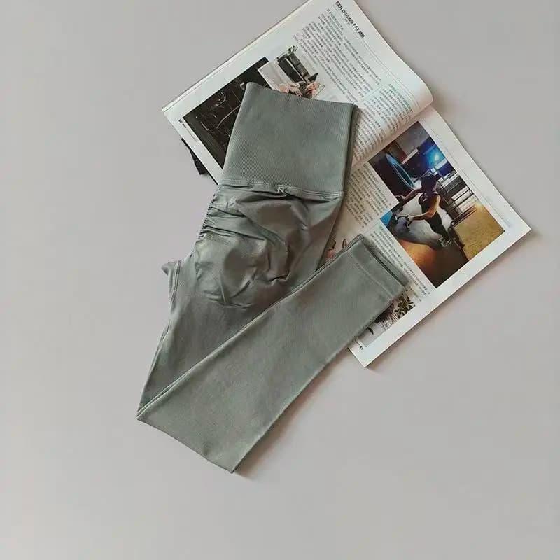 بنطلون يوجا رياضي عالي الخصر بدون خياطة بنطلون ضيق شفاف سريع الجفاف بنطلون جري ويوجا - 4