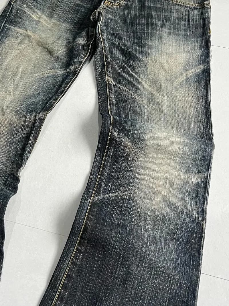 جينز رجالي مستقيم، تصميم عتيق أوروبي وأمريكي، مغسول وممزق، ستايل هاراجوكو، موضة بانك، ملابس شارع، هيب هوب - 3