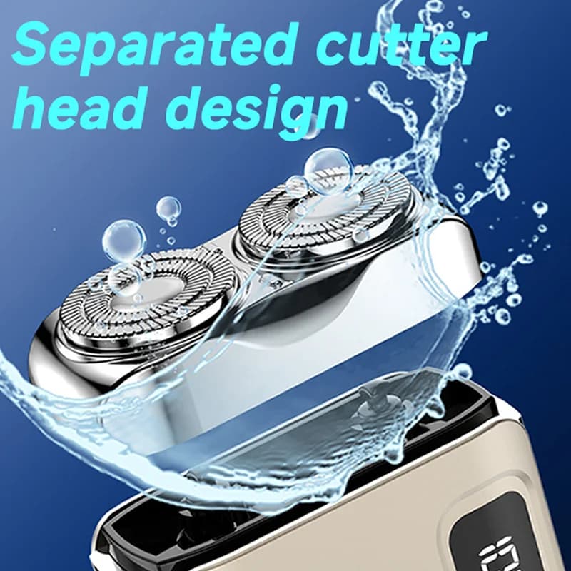 ماكينة حلاقة كهربائية احترافية جديدة للرجال، ماكينة حلاقة، ماكينة تشذيب اللحية، ماكينة حلاقة للحلاقين، ماكينة قص الشعر، دروب شيبينغ - 5