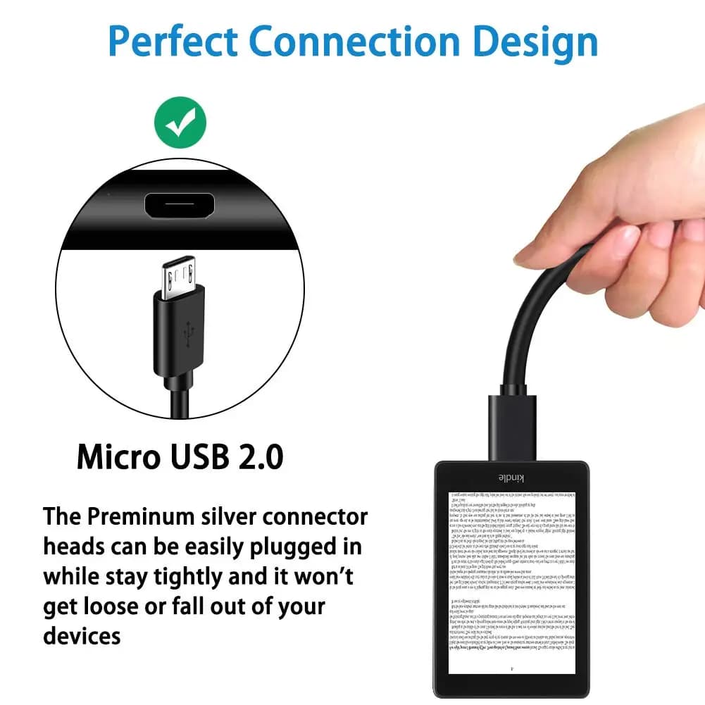 Micro USB High Speed Android Charging Cable For Samsung Galaxy S7 Edge S6 S5 Note 5 Moto LG HTC Data line for Logitech Mouse - 3