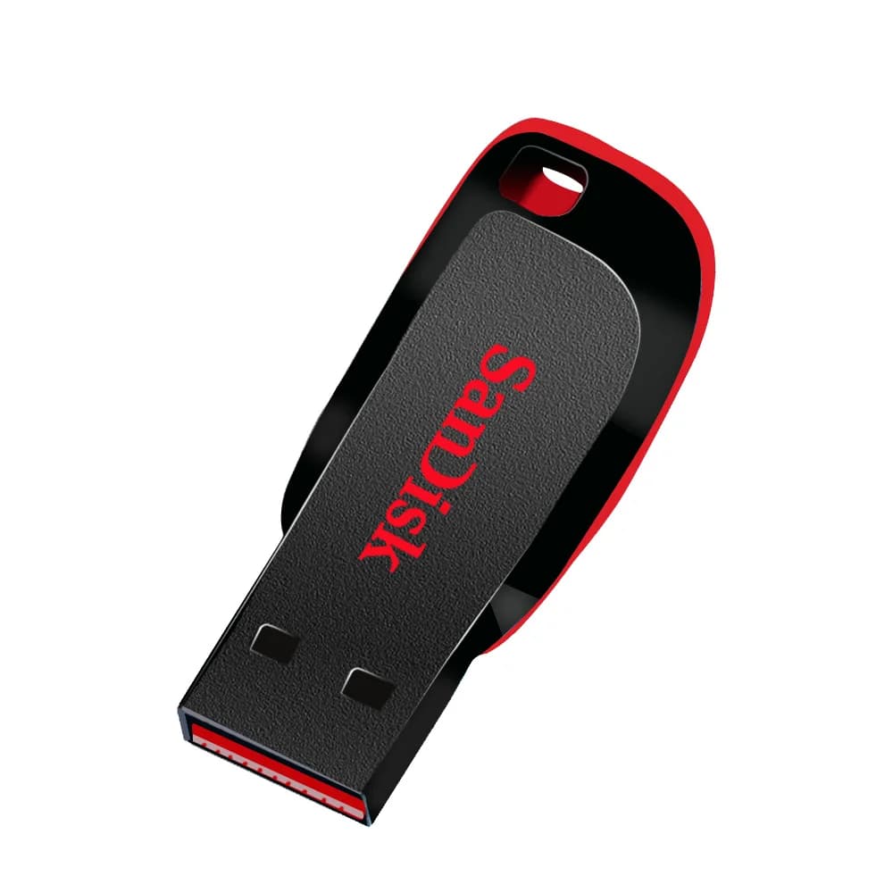 100% أصلي SanDisk محرك أقراص فلاش USB سعة 64 جيجابايت 32 جيجابايت قرص USB 16 جيجابايت USB2.0 قلم تخزين مصغر لأجهزة الكمبيوتر - 2