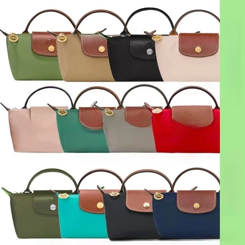 حقيبة كروس صغيرة من النايلون على شكل زلابية مع حزام كتف، حقيبة يد قطرية مزينة، حقيبة تنين فرنسي