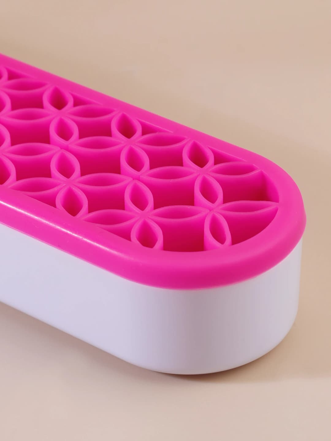 جديد سيليكون فرشاة للمكياج تجفيف الرف صندوق عرض أحمر الشفاه أدوات ماكياج متعددة الوظائف فرشاة الشمس رف صندوق تخزين - 6