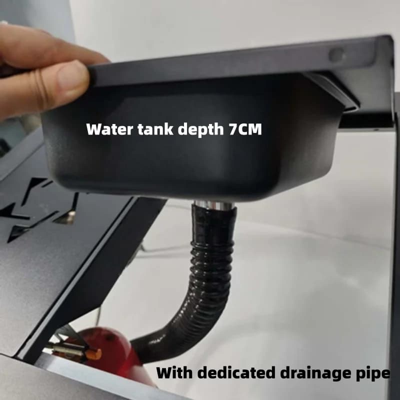 Outdoor Camping IGT Unit Tea Tray Water Dispenser Sink With Cutting Board Aluminum Alloy Folding Table For RV Kitchen Accessorie - 6