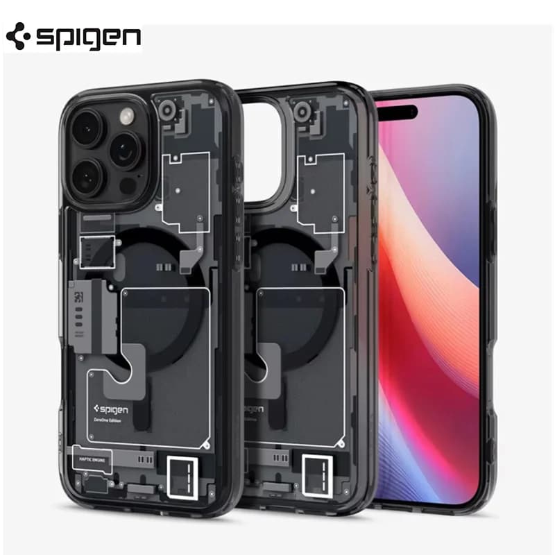 غطاء Spigen AZ1 مغناطيسي لآيفون Air 17 و16 و15 و14 بلس و13 و12 و11 برو ماكس، غطاء صلب جديد لماغ سيف آيفون 18 برو ماكس