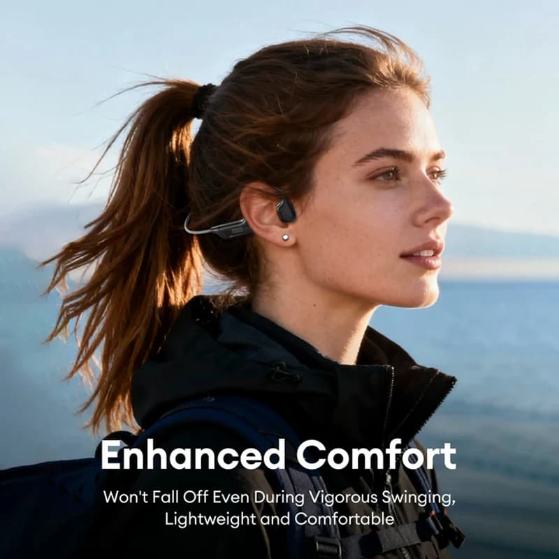 Choice Lenovo S102 Wireless Bone Conduction IPX6 Waterproof Sports Headphones Cycling Fitness Earbuds Bluetooth V6.0 Earphones - 2