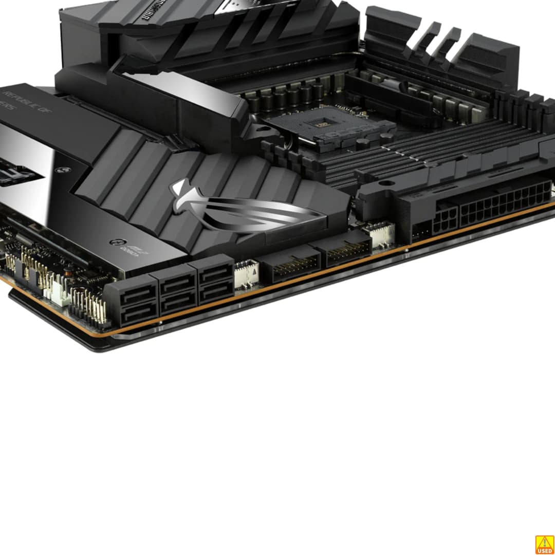 ASUS ROG CROSSHAIR VIII EXTREME Motherboard Socket AM4 CPU DDR4 5000(OC) MHz Memory Chipset X570 Extended ATX Mainboard - 4