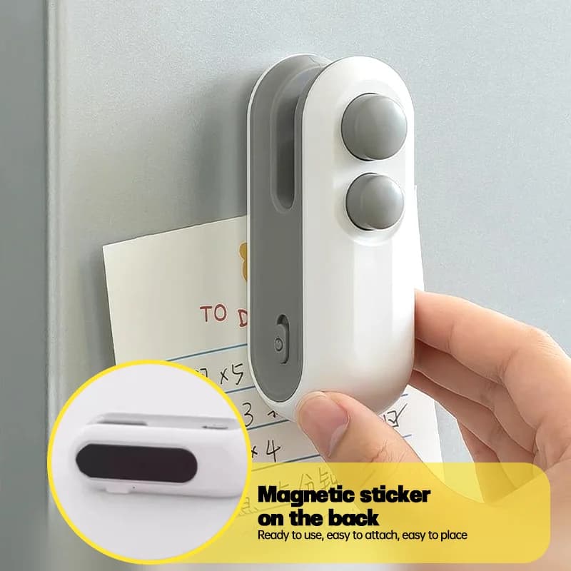 Electric Mini Heat Bag Sealing Machine Package Sealer Bags 2in1 Plastic Bag Sealing Machine Handheld Plastic Bag Heat Sealer - 6