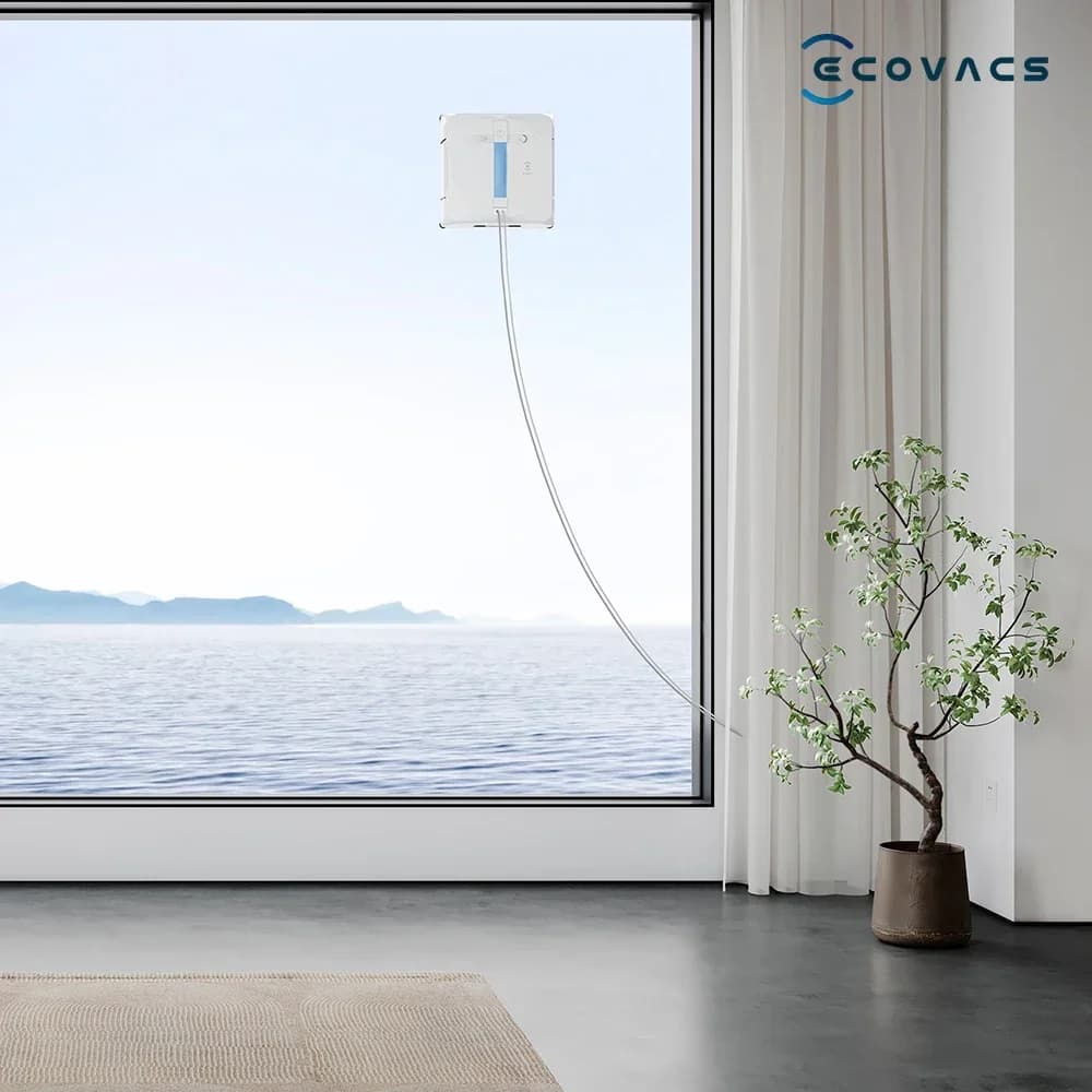 Ecovacs Water Spray Windows Cleaner Robot W1S Cleaner Smart Home Fully Automaticlimpia Vidrios Ventanas Electric Do Mycia Okien - 4