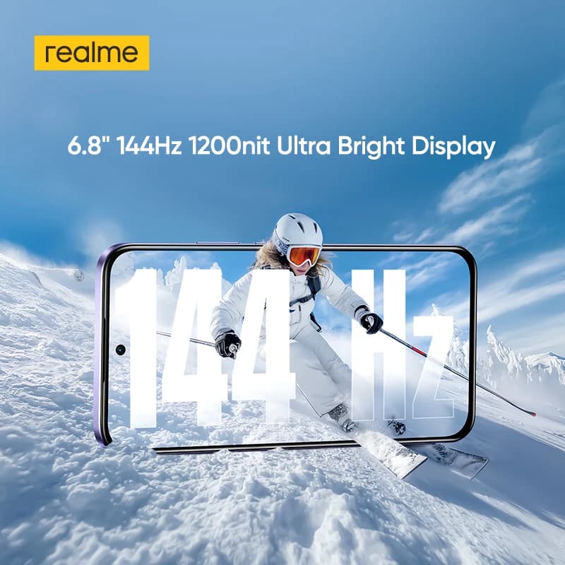 realme C85 4G Smartphone 6.8" 144Hz 1200nit LCD Display Snapdragon 685 Chipset 7000mAh Battery 45W Charge 50MP Camera IP69 Pro - 4