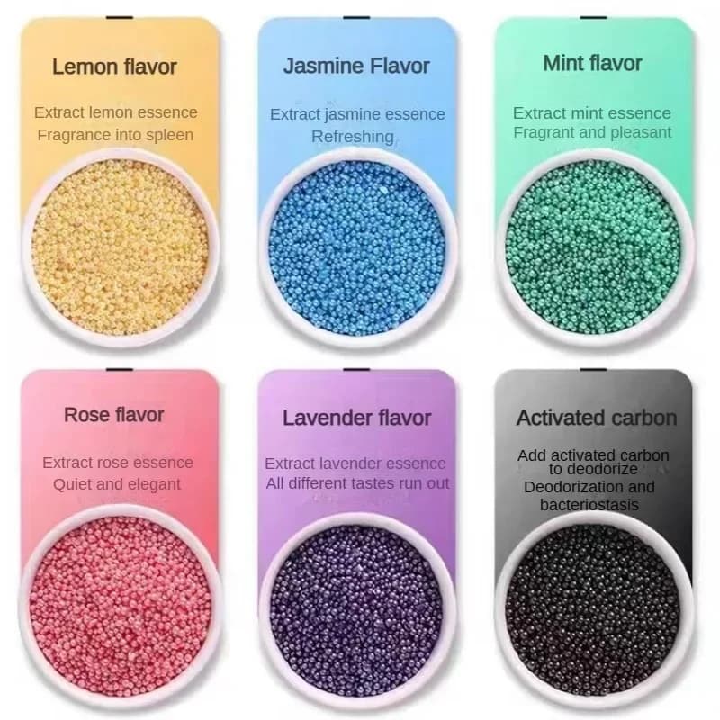 Deodor Bead For Cats Toilet Absorb Deodorant Beads For Cat Litter Box 6 Flavors Aromatic Litter Cat Pet Cleaning Supplie - 5