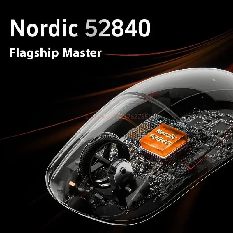 ماوس ألعاب ATK A9 Ultra لاسلكي A9/A9 SE/A9 Plus/A9 Pro ثلاثي الوضع 8K 53 جرام خفيف الوزن لإكسسوارات ألعاب الكمبيوتر المخصصة - 6