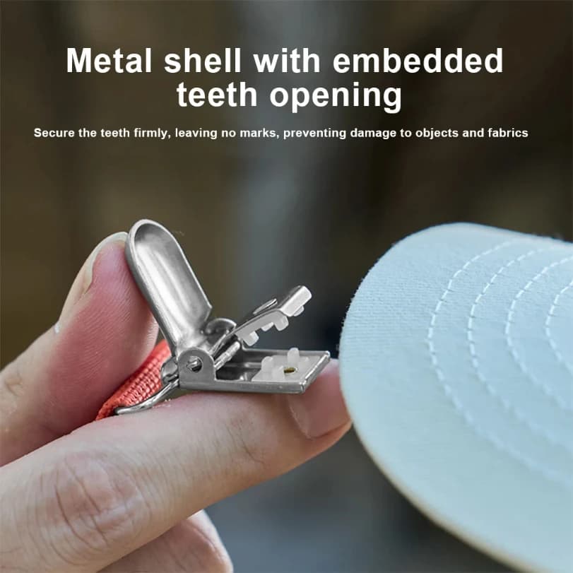 مشبك قبعة من القش للسفر في الهواء الطلق، مشبك حقيبة رفيق القبعة المحمولة، منظم القفازات الخارجية، حامل قبعة البيسبول، قبعات معلقة بحافة - 5