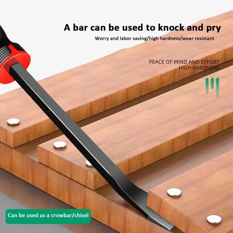 مجموعة أدوات رفع ثقيلة قضيب رفع صناعي سميك قضيب رفع بإطار زاوي مع مقبض مريح للرفع والتحريك - 4