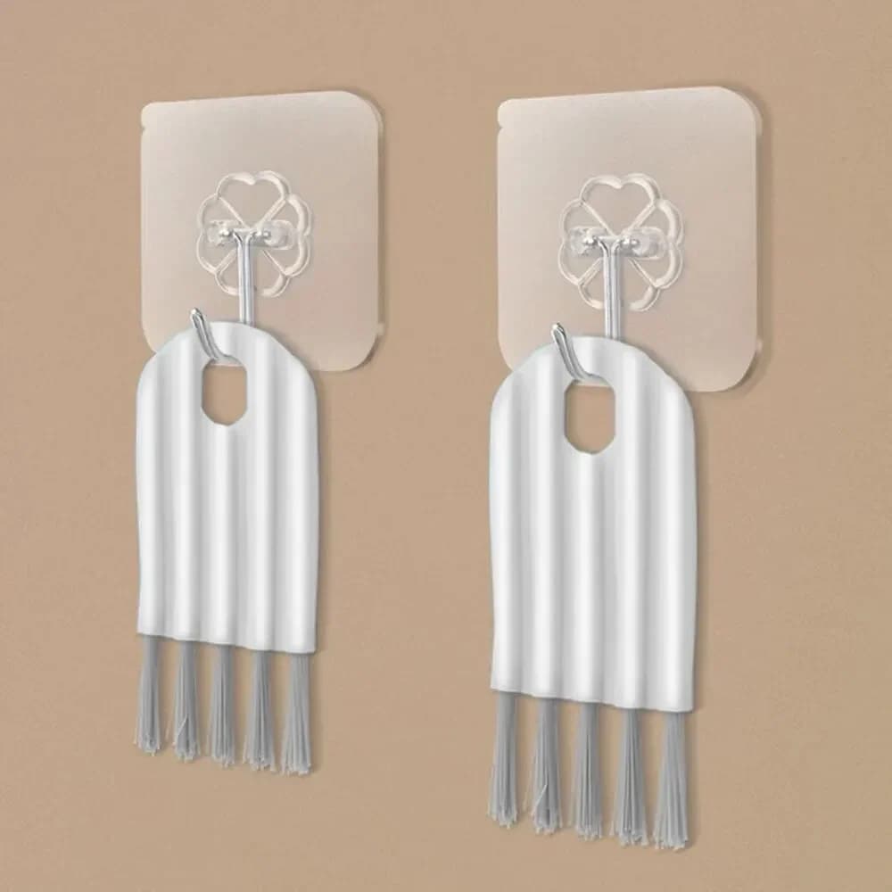 فرشاة تنظيف متعددة الوظائف مرنة، فرشاة تنظيف الكمبيوتر، منظف لوحة المفاتيح بفرشاة ناعمة، أداة تنظيف منزلية - 5