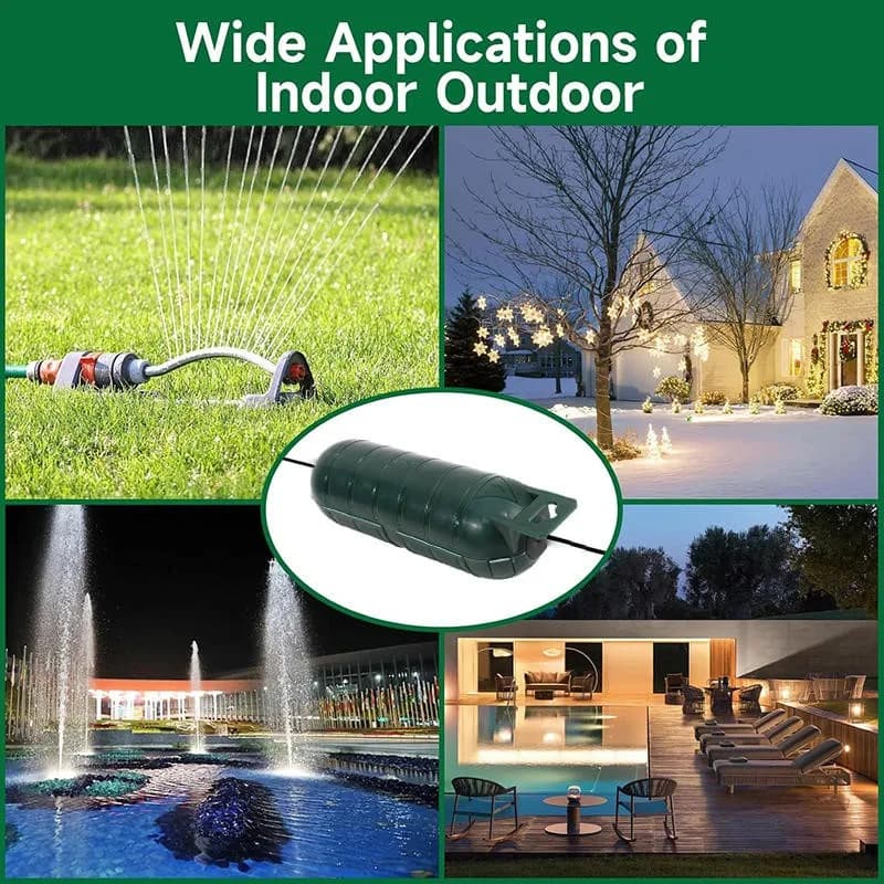 Outdoor Extension Cord Safety Cover with Waterproof Seal, Weatherproof Electrical Connection Box to Protect Outdoor Outlet - 4