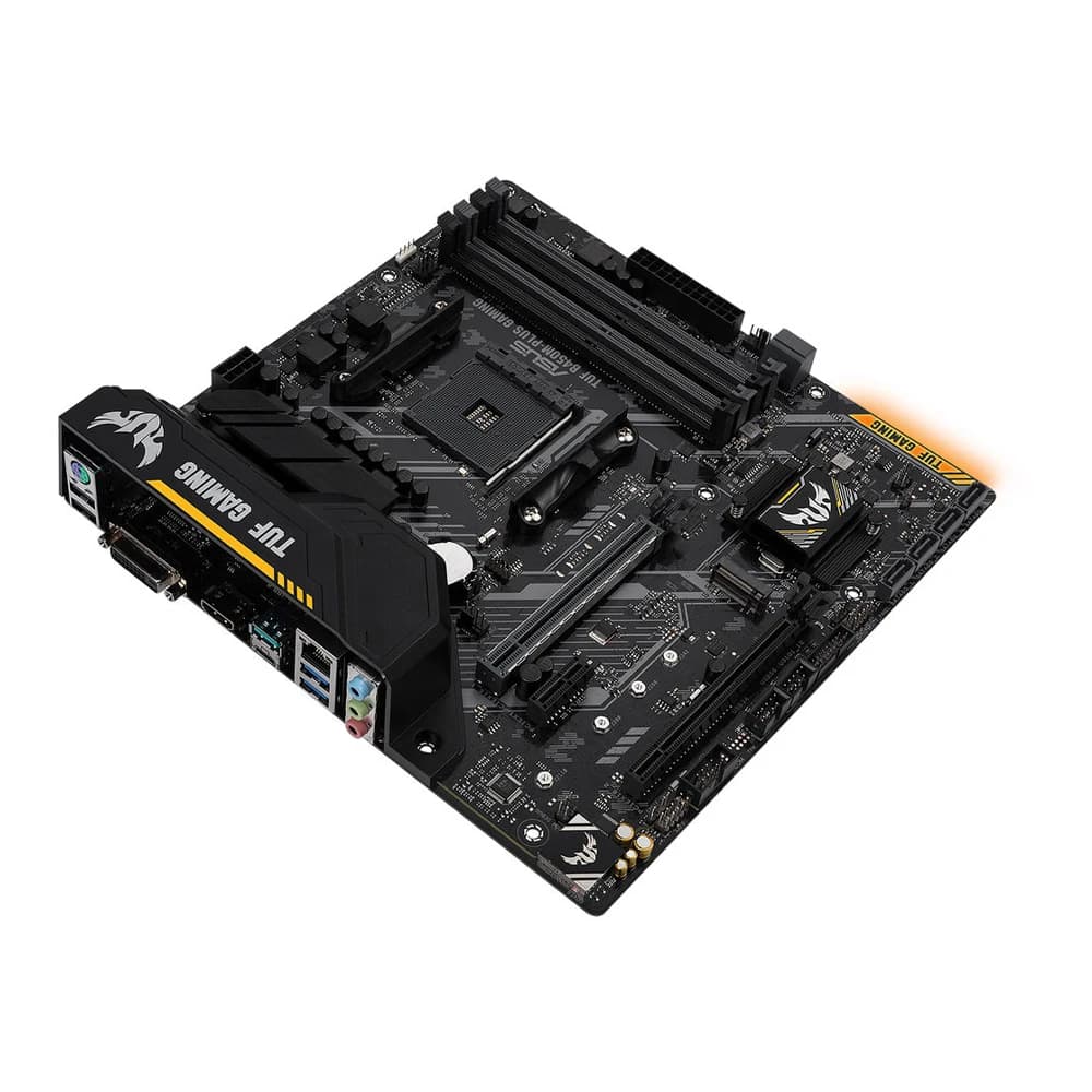 ASUS TUF B450M-PLUS GAMING AMD B450 AM4 Motherboard Support R5 5600X 5600 3600 R7 5800X3D R9 5900X CPU SATA 6Gb/s HDMI M.2 mATX - 3