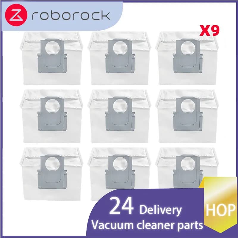 روبوت تنظيف Roborock Q7 / Q7+ / Q7 Max+: فرشاة بكرة، فلتر Hepa، فرشاة جانبية، ممسحة - 5