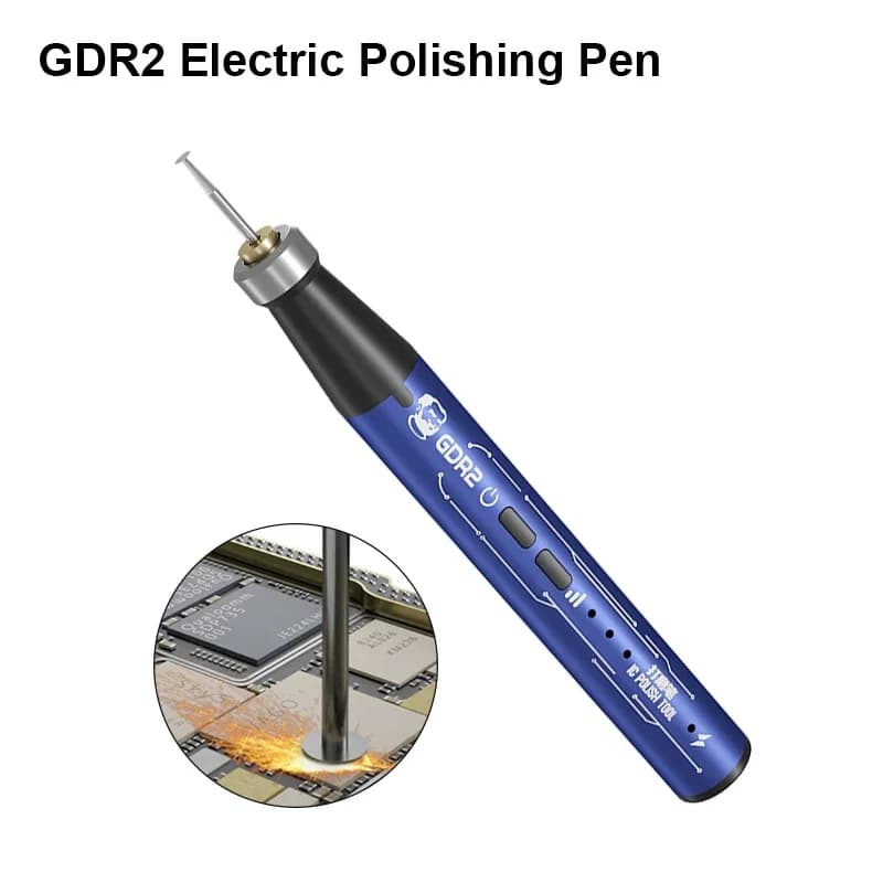 MECHANIC GDR2 Multifunctional Polishing Pen for Mobile Phone Repair Electric IC Chip CPU Drilling Cutting Engraving Polisher - 2