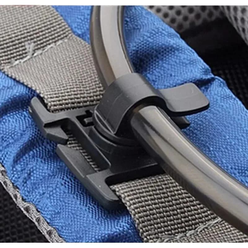 مشابك أنابيب الشرب مشبك خرطوم أنابيب الماء مشبك تكتيكي لحقيبة الظهر molle الويب تركيب ويب التخييم في الهواء الطلق Hydration Hydrolink Bladder - 4