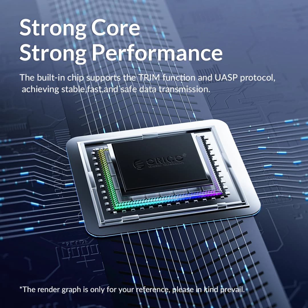 ORICO محطة إرساء مزدوجة لـ HDD مع نسخ SATA إلى USB 3.0 بدون اتصال لمحطة إرساء نسخ HDD لأحجام 2.5/3.5 بوصة SSD HDD - 5