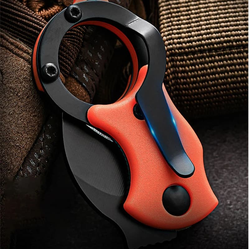 Outdoor High Hardness Pocket Knife Portable Key Knife Eagle Claw Knife Defense Claw Knife Open Box Knife Mini Folding Knife - 3