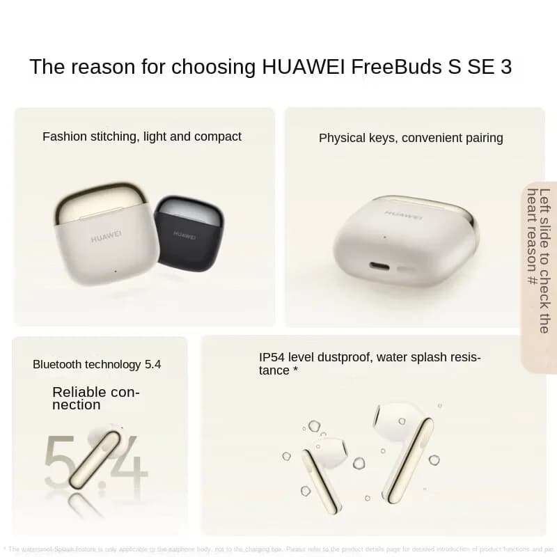 HUAWEI FreeBuds SE 3 Original  lightweight and compact Bluetooth 5.4 42 hours long battery life, - 2