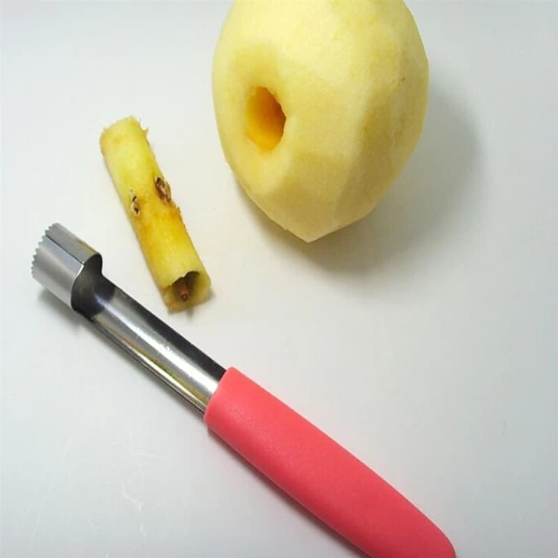 Apple Corer Pitter Pear Bell Twist Fruit Stoner Easy Core Seed Remover pepper Remove Pit Kitchen Tool Gadget - 4