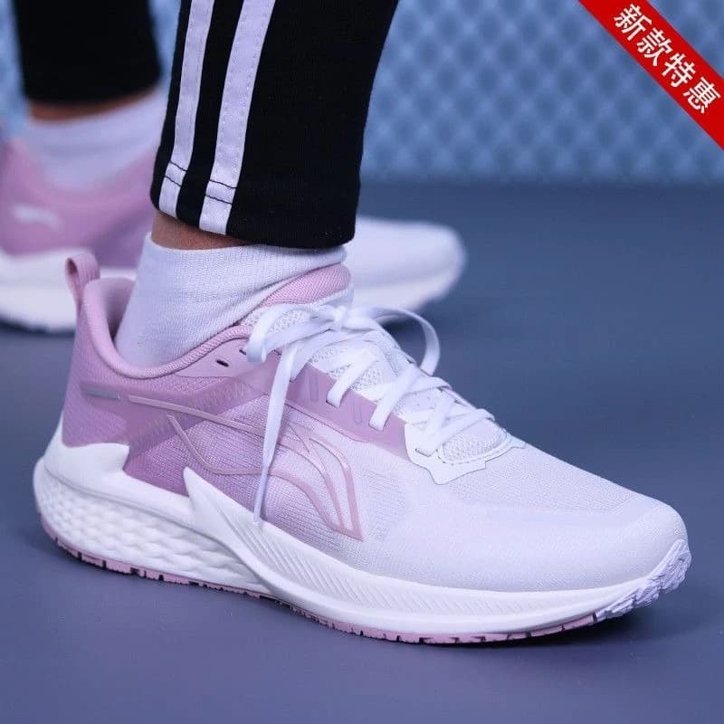Li Ning Running Series Wind Wing Women's Shoes New Lightweight, Comfortable, Breathable Casual Shoes - 6
