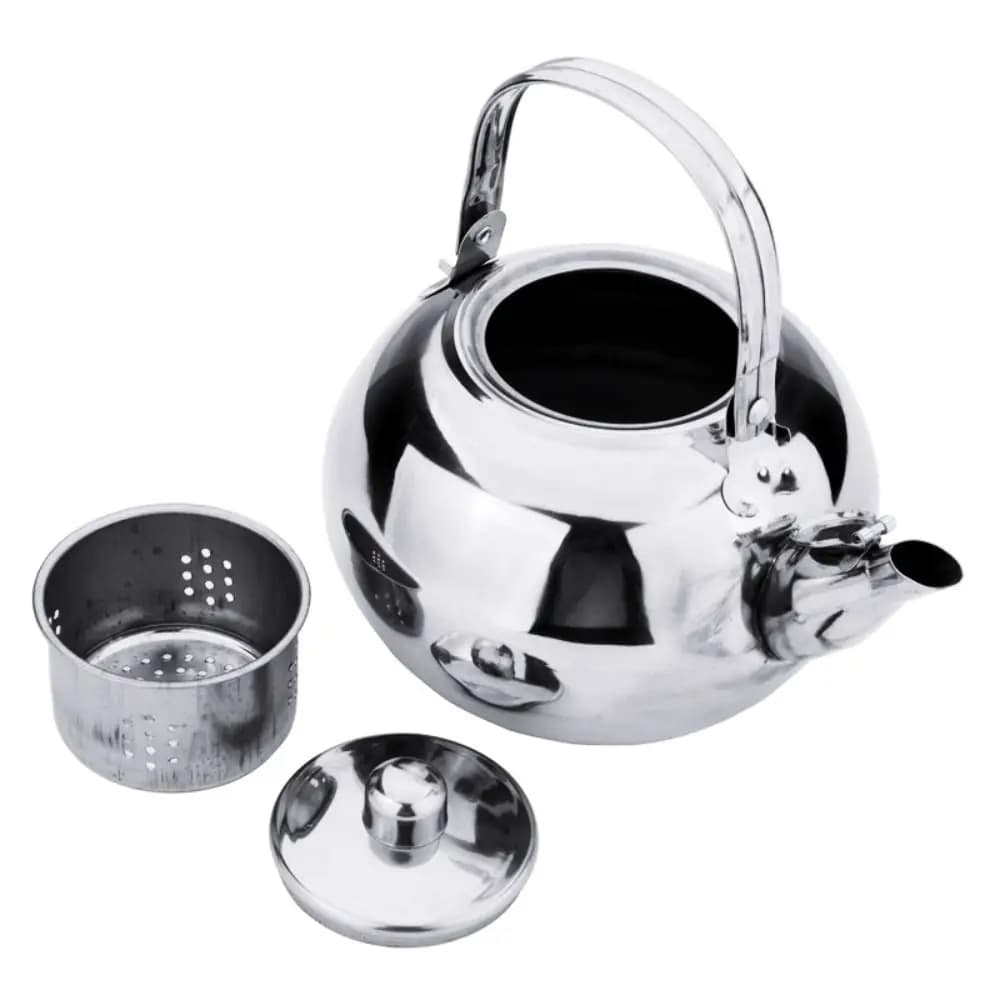 Stainless Steel Water Kettle Teapot With Infuser Filter Coffee Kettle Green Oolong Tea Jug Home Office Tea Coffee Tools Cookware - 5