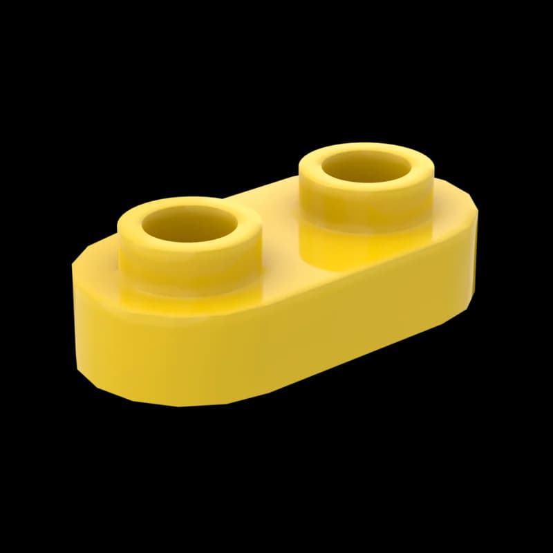 MOC 10PCS 35480 Round 1x2 Building Blocks With Open Studs Plate Board Bricks Particle Puzzle Toys Children Birthday Kid Gifts - 6