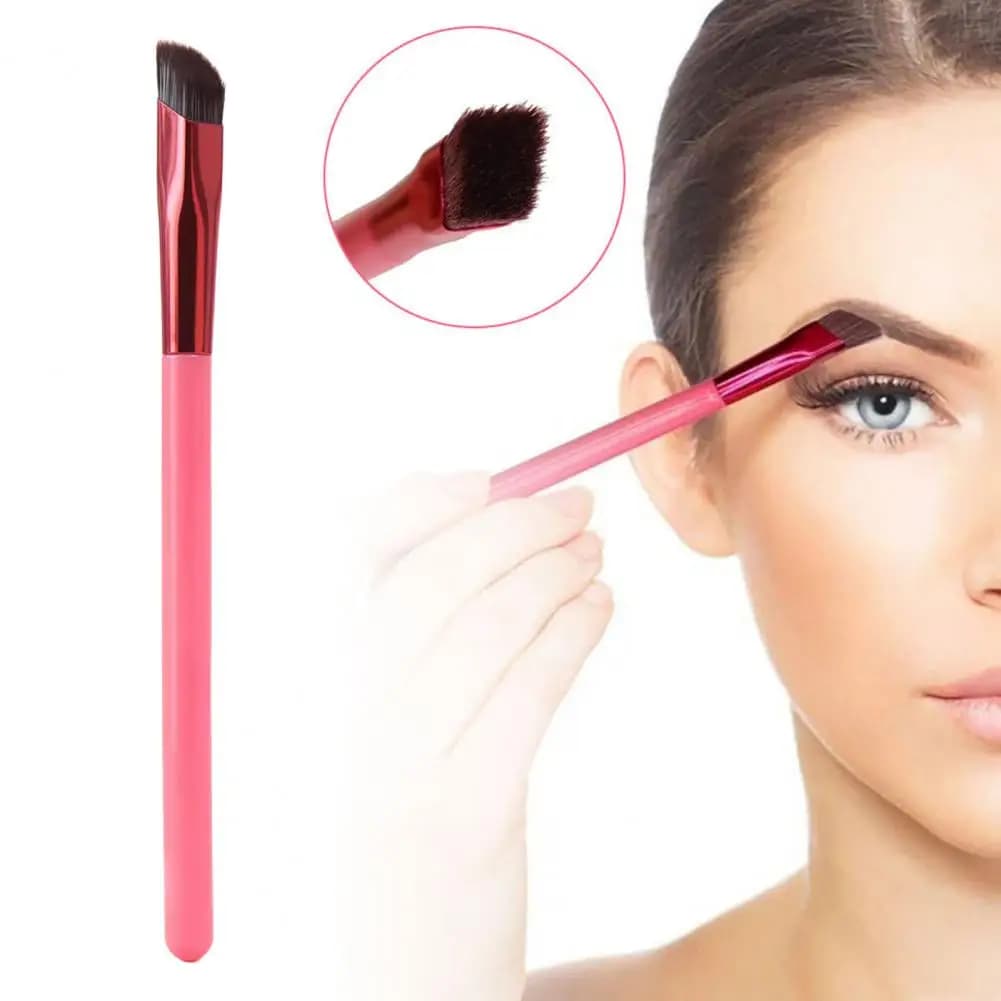 Eyebrow Brush Soft Dense Three-dimensional Bristles Bevel Design Natural Effect Wild Eyebrow Brush Hairline Brush - 2
