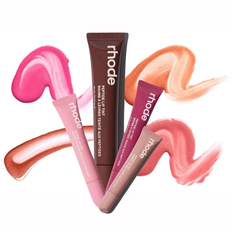 New Color Ribbon Toast Espresso Lip Gloss Pocket Blush Stick Non-fading Waterproof Blusher Moisturizing Shimmer Lipstick Liner - 6