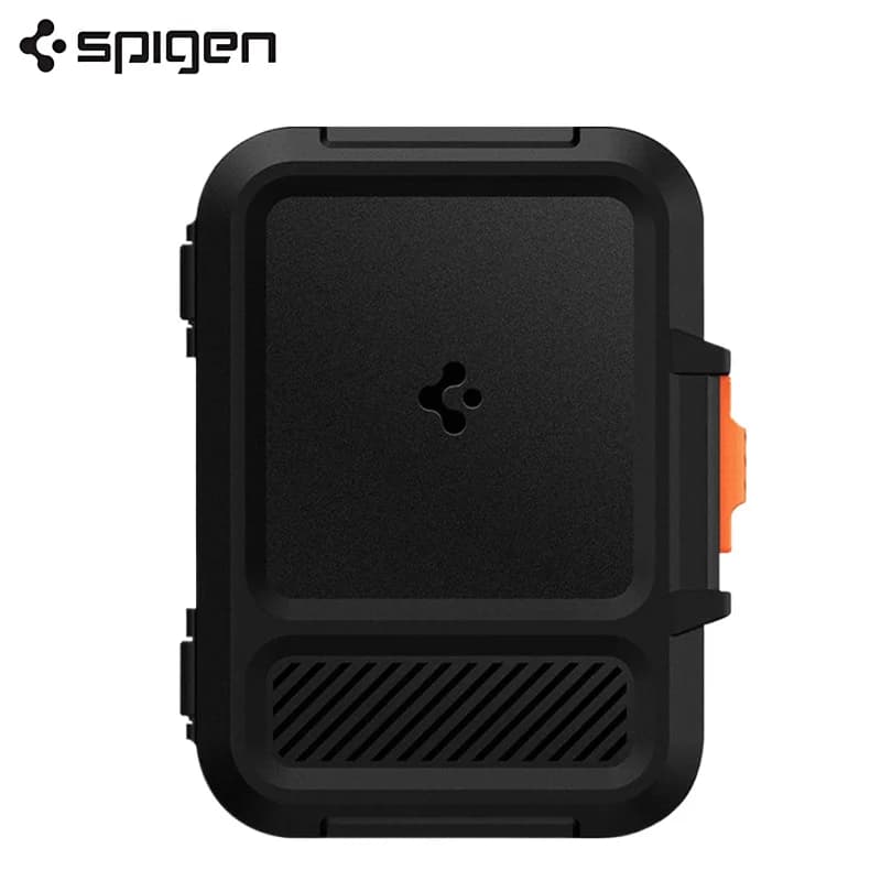 حامل بطاقات Spigen Lock Fit متوافق مع MagSafe لـ iPhone 17 Air 12 13 14 Plus 15 16 17 Pro Max، حقيبة بطاقات مغناطيسية متينة بقشرة صلبة
