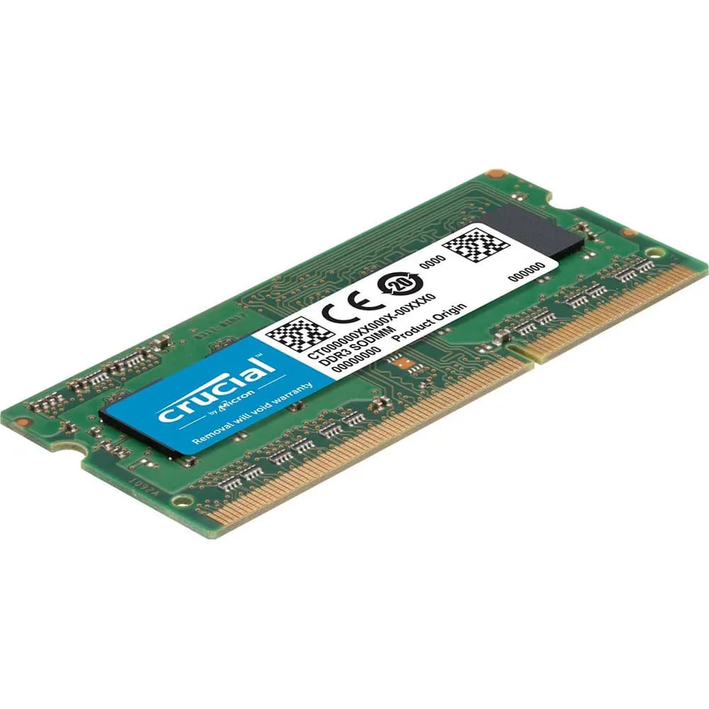 Crucial Laptop Memory RAM DDR3L DDR3 8GB 4GB 1066 1333 1600MHz SO-DIMM PC3-8500 PC3-10600 12800 14900 1.35V 1.5V Notebook RAMs - 2