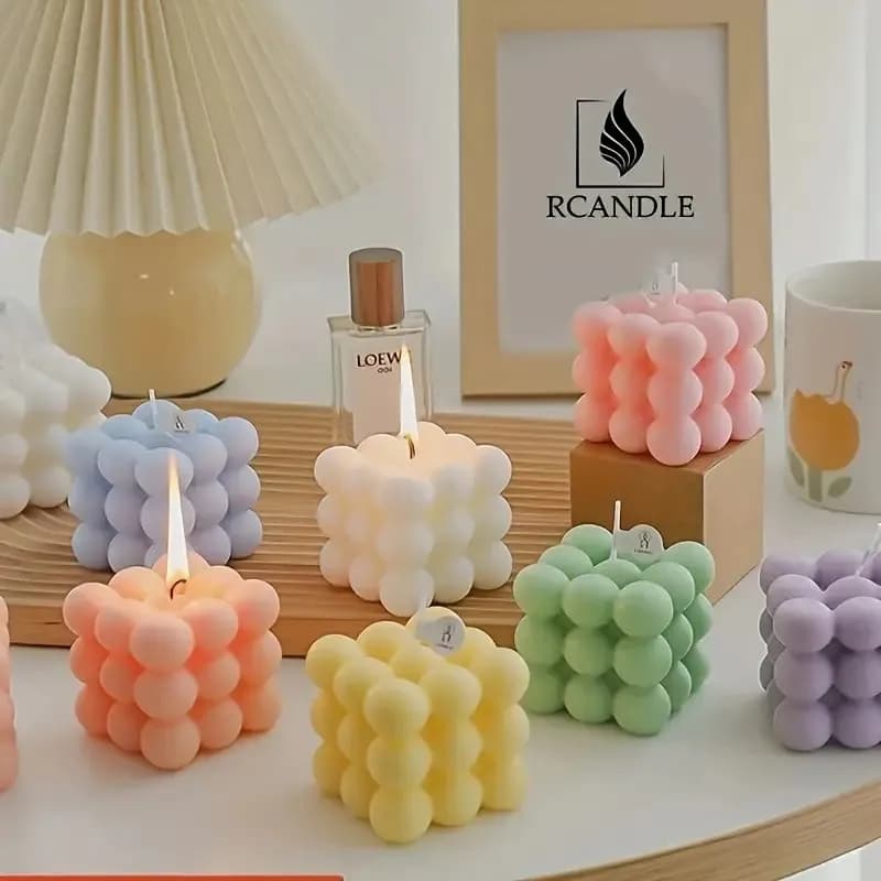 16 Colors Candle Dye Chips, Soy Wax Color Dye Kit for DIY Candle Making, Art Craft Supplies, Jewelry Making Wax Molding Material - 5
