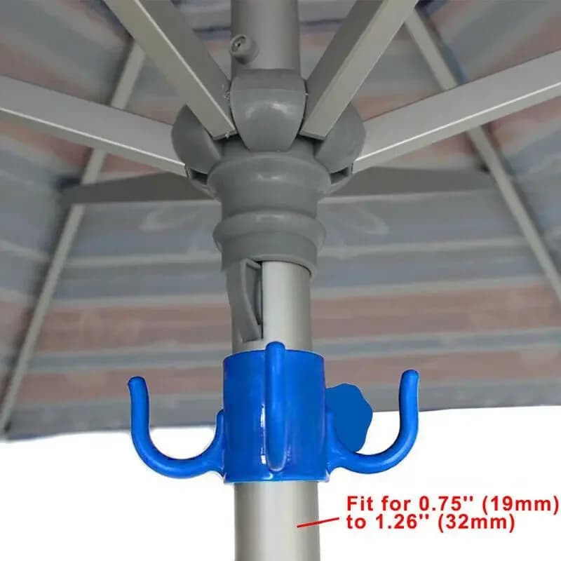 مظلة الشاطئ هوك معلقة رحلة التخييم أربعة ركن مظلة الشاطئ هوك المشبك للمناشف أكياس القبعات خيمة اكسسوارات خيمة هوك - 2