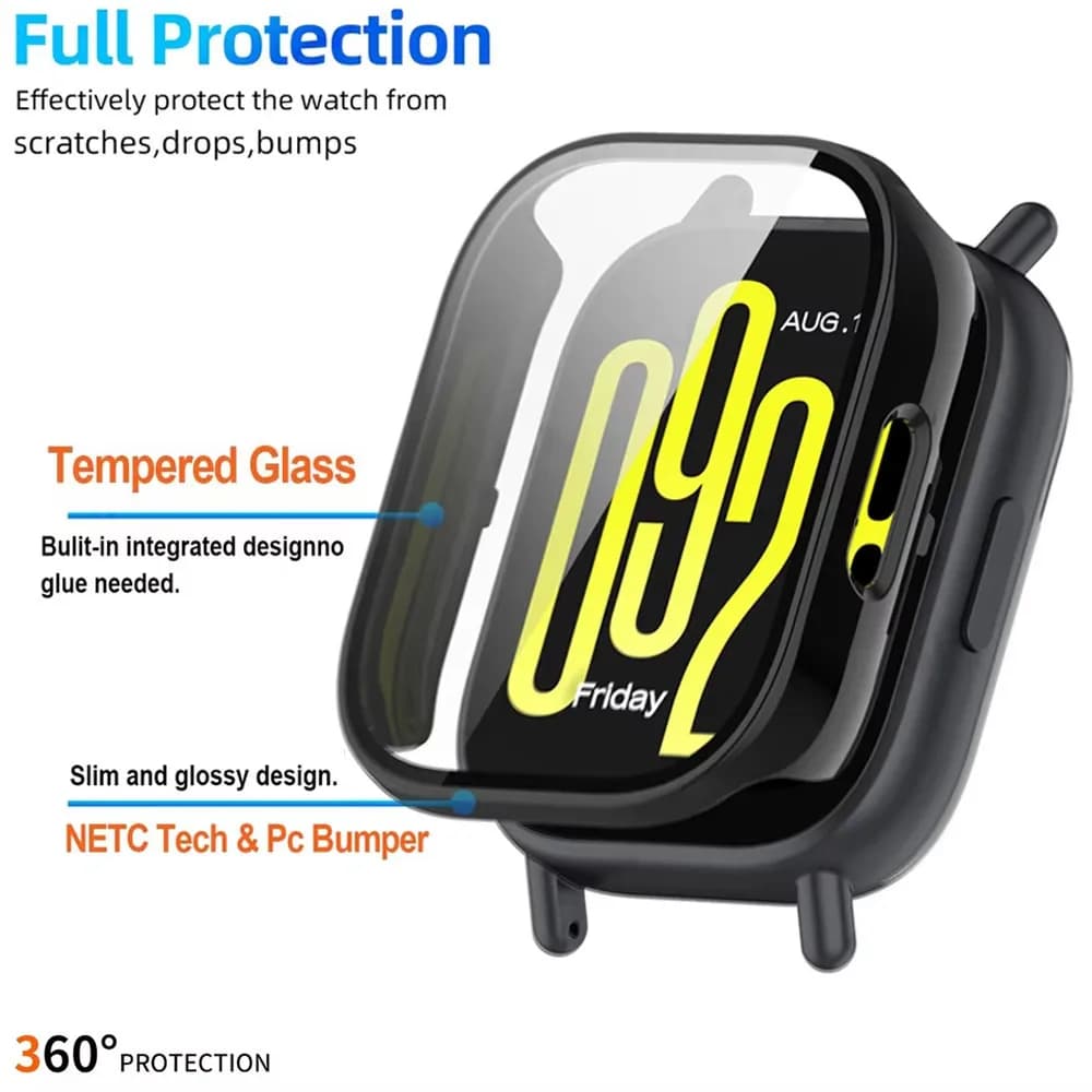 Silicone Strap+Case for Xiaomi Redmi Watch 5 Active band smartwatch Accessories Sport Bracelet For Redmi watch5 Active/Lite band - 3